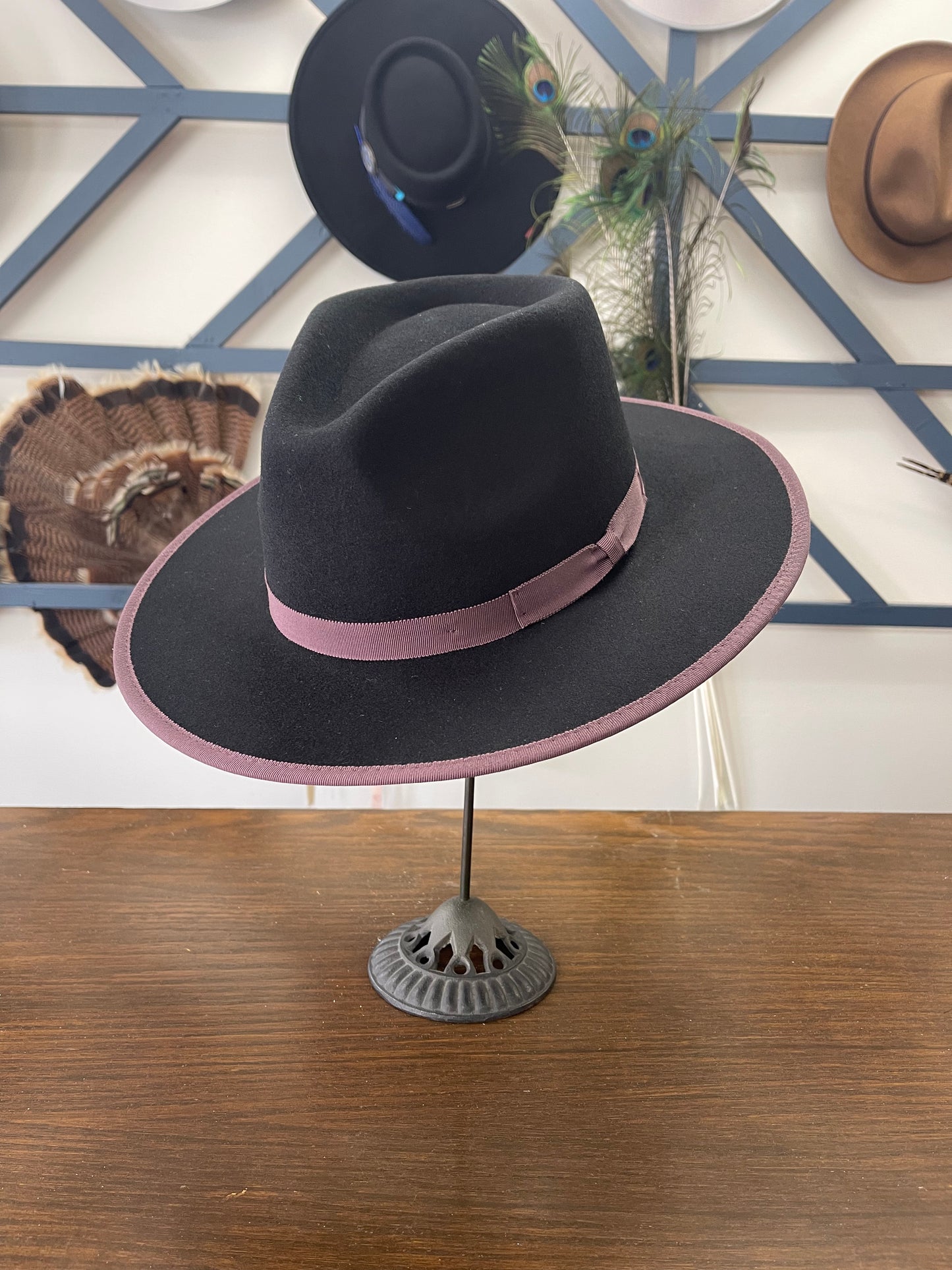 Copperville Wide Brim Felt Fedora